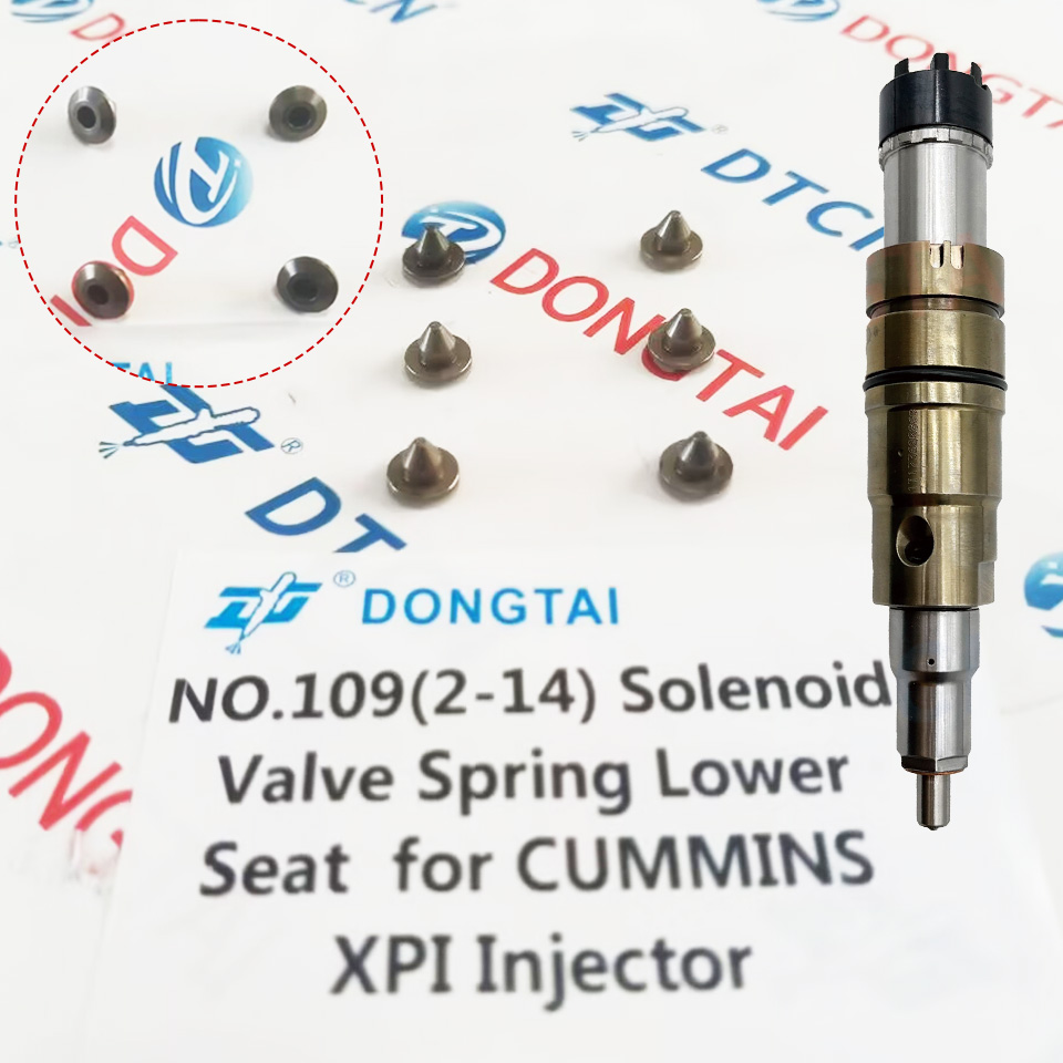 NO.109(2-14) Пружинное сиденье соленоида для инжектора Cummins XPI