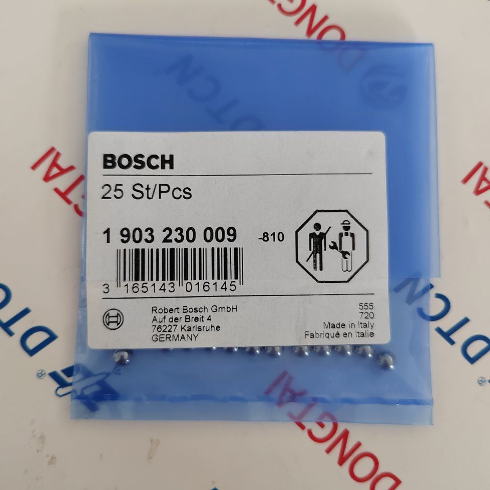 Нет, 503(2-3)BOSCH Клапан подачи масла шар 1 903 230 0095 мм