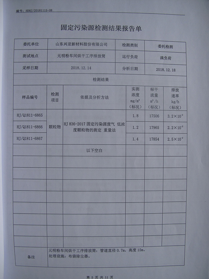兴亚新材料