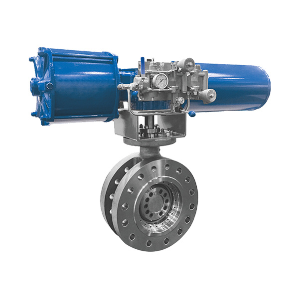 Triple eccentric butterfly valve