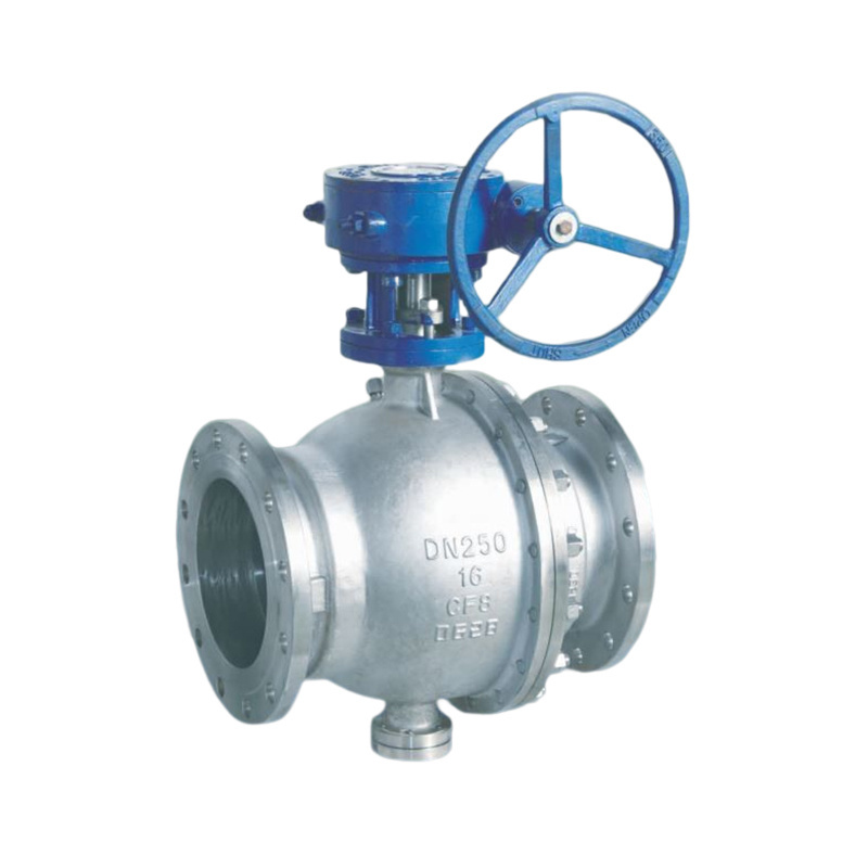 Trunnion ball valve