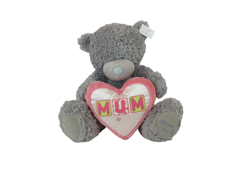 Soft Teddy Bear with Heart