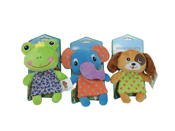 Animal Catnip Plush Cat Toy,Frog,Elephant,Puppy