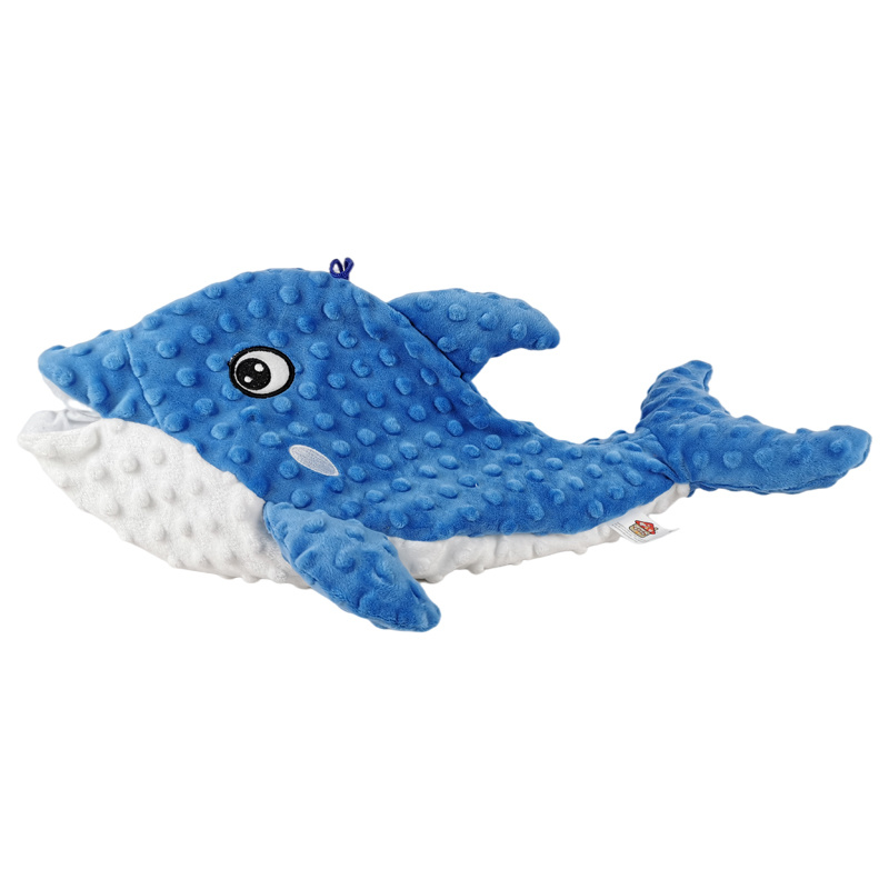 Whale Bubble Plush Dog Toy