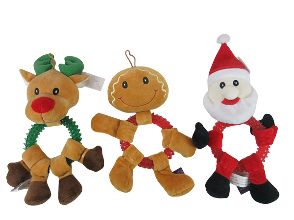 Christmas Chew Plush Dog Toy