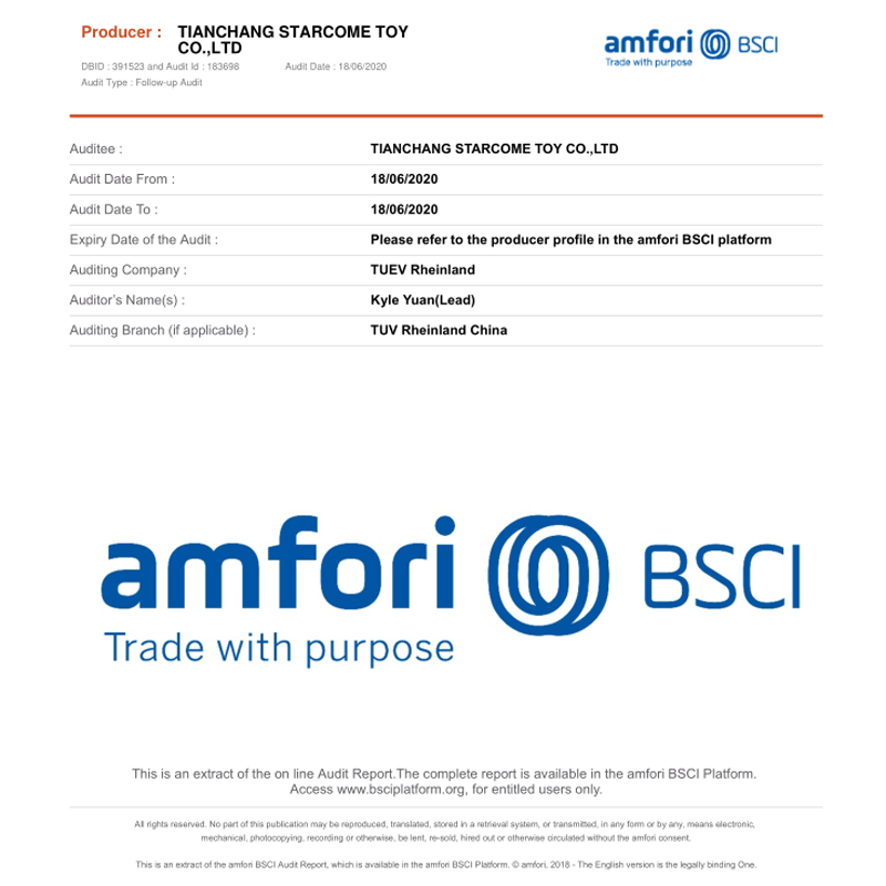 Certification