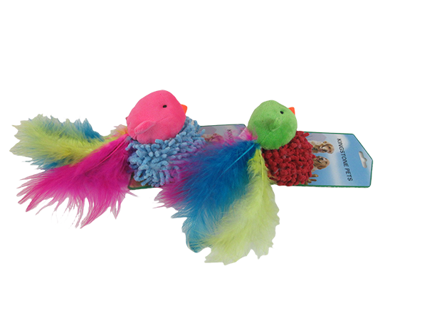 Bird Mop Plush Catnip Plush Cat Toy