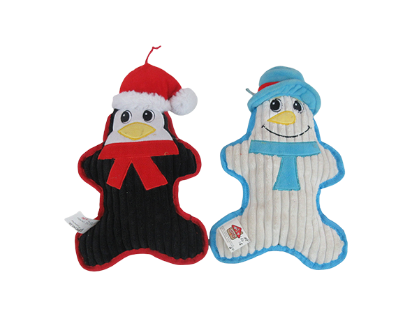 Christmas Squeaky Plush Dog Toy