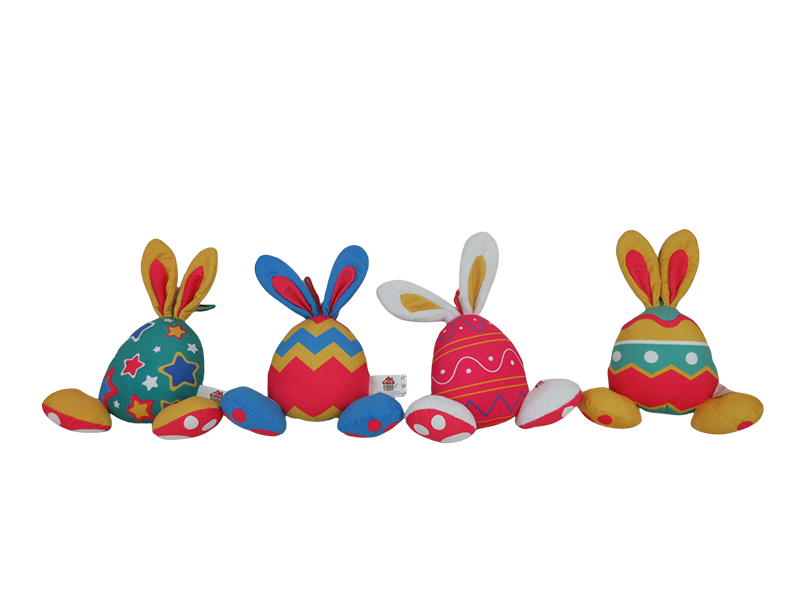 Easter Egg Plush Dog Toy
