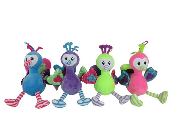 Easter Bird Plush Dog Toy
