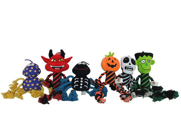 Halloween Rope Plush Dog Toy