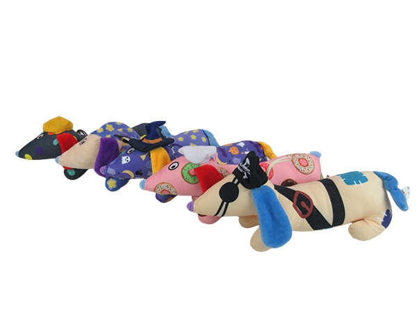 Themed Plush Dog Toys