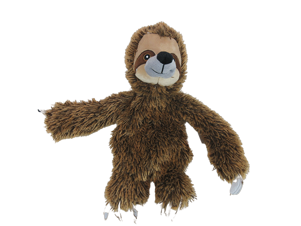 Sloth Squeaky Plush Dog Toy