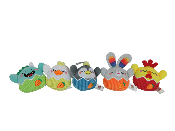 Easter Animal Egg Plush Pet Toy