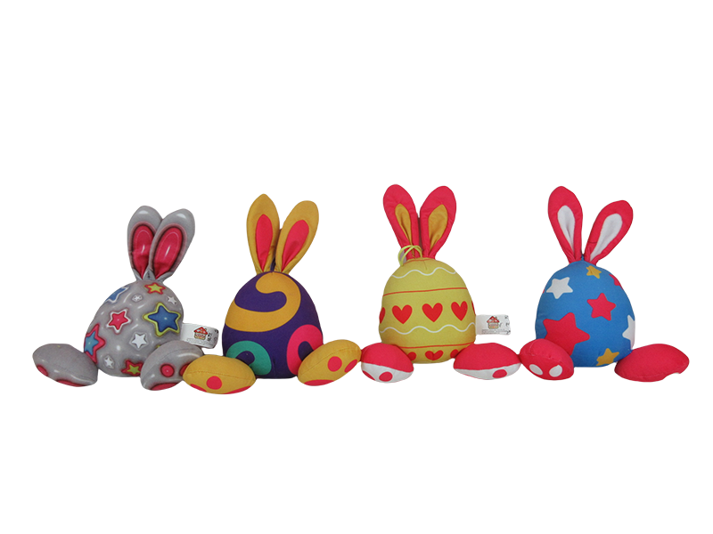 Easter Egg Plush Dog Toy