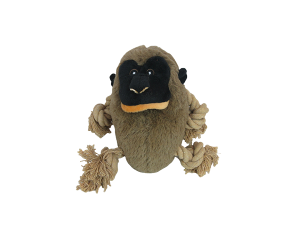 Orangutan Knot Plush Dog Toy