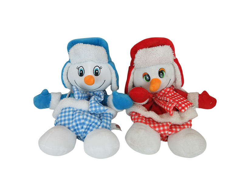 Christmas Snowman in Clothes