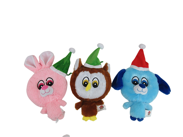 Christmas Squeaky Plush Dog Toy
