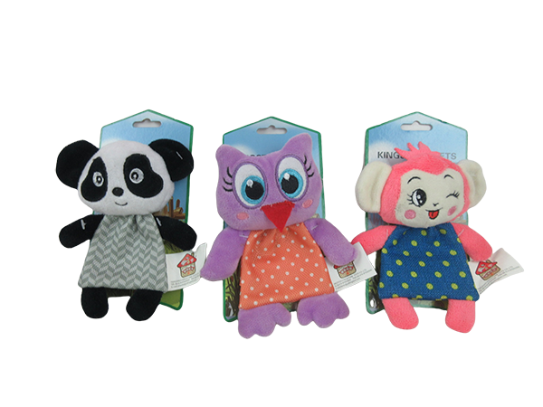Animal Catnip Plush Cat Toy,Panda,Owl,Monkey