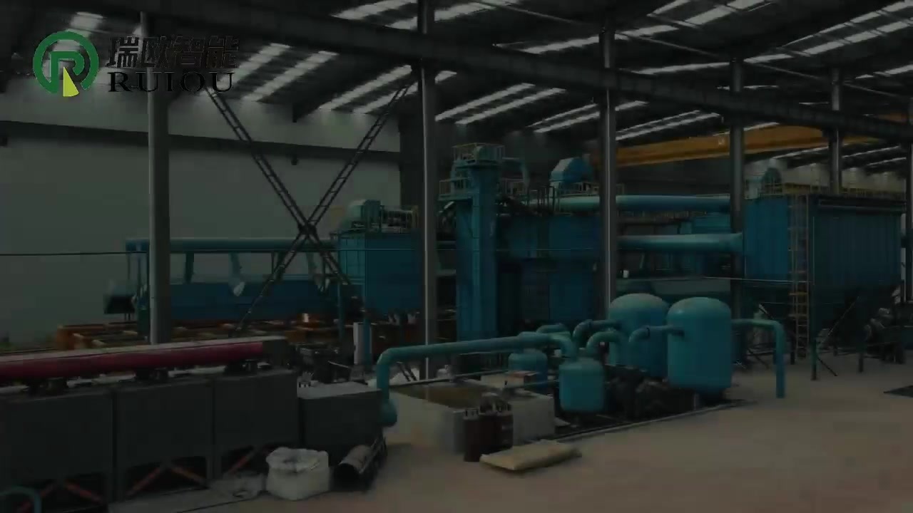 Lost foam casting equipment production line