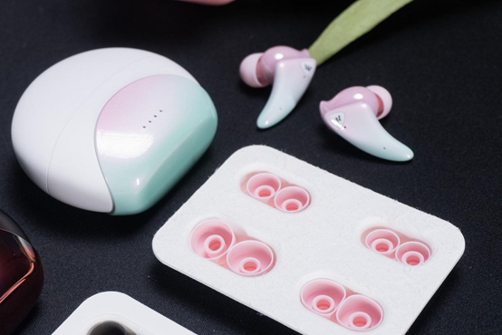 Innovative Bluetooth Headset New Pattern ROtt KRON Le Kuang Ceramic Headset (III)