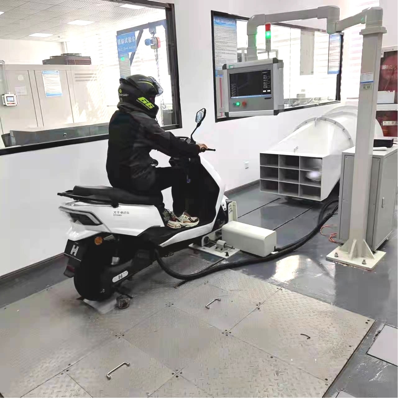 Chassis Dyno for Two-Wheel Electric Vehicles