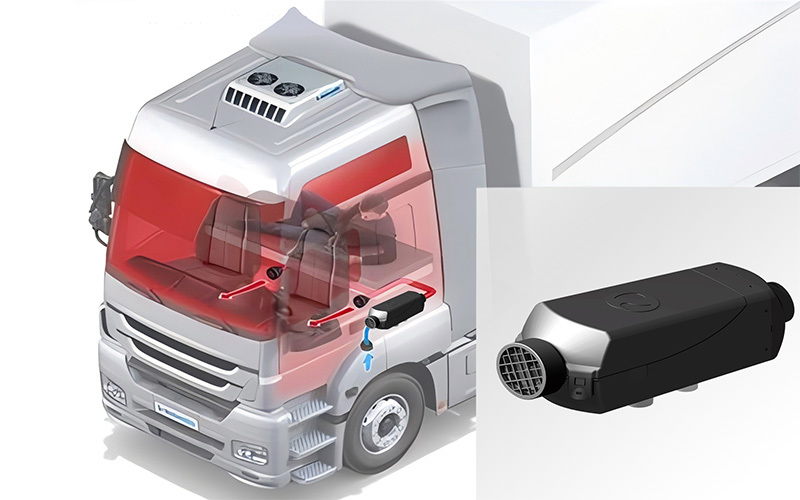 The low-temperature thermal management system solutions for Fuel-Powered Trucks:Independent Air Heating system The low-temperature thermal management system solutions for Fuel-Powered Trucks:Independent Air Heating system