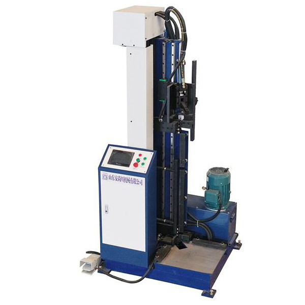 Hydraulic Vertical Duct Zipper machine