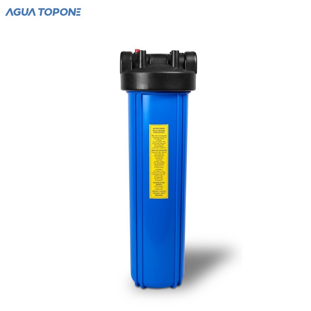 Filter air hujan biru besar 20 "3 tahap