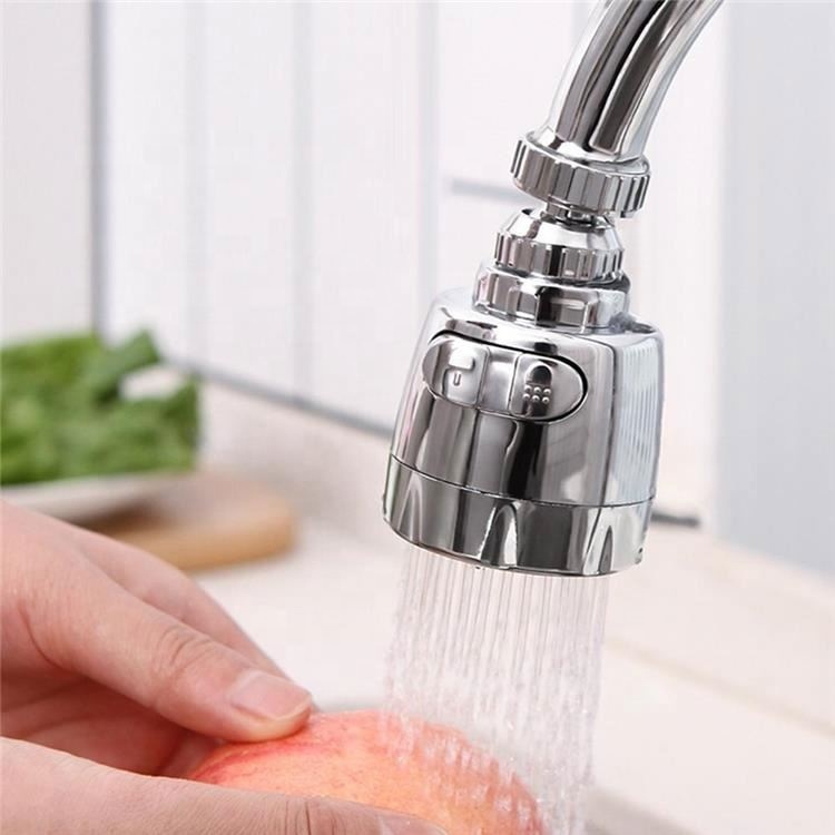 360 derajat putar dapur logam fitting keran Filter Diffuser hemat air konektor Nozzle