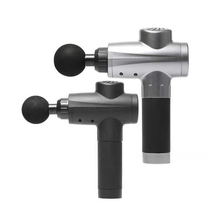 Relaxed vibrasi elektrik mini USB pengisi daya bahan logam peralatan pijat tangan memegang fascia pistol pijat jaringan dalam