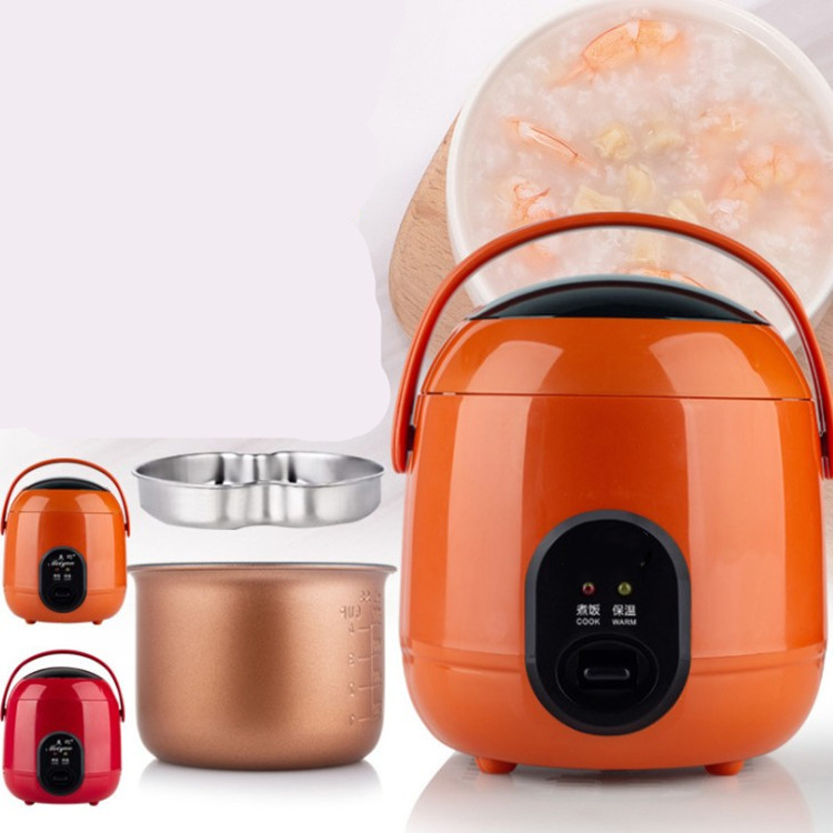 Penanak nasi elektrik 1-2 orang, pemasak nasi listrik mini 1.2L, peralatan rumah tangga, penanak nasi elektrik mini