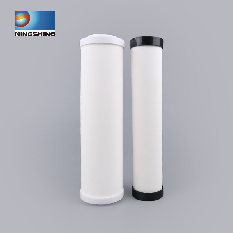 Kartrid filter air keramik terisi perak 10 inci