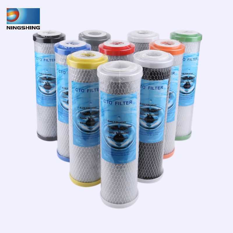 10-20 ''cartridge filter karbon aktif custom cartridge penyaring air kosong