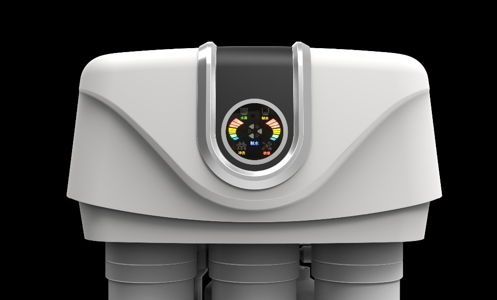 Naturewater filter air mini, filter air mini inline cepat memperbaiki sistem Osmosis dengan penutup dan bingkai modis