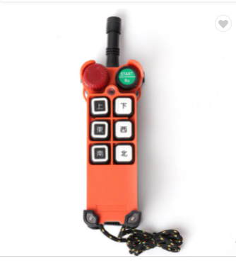 6 kunci 2TX 1RX remote control industri nirkabel