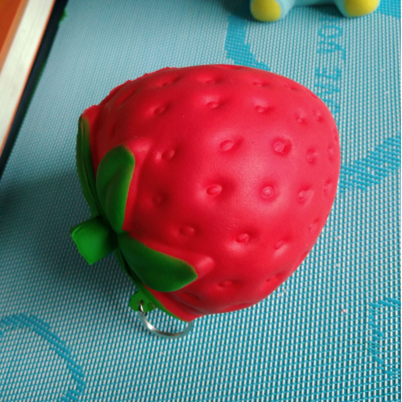 Squishy mainan anak-anak, mainan PU simulasi buah baru yang lucu dan penghilang stres