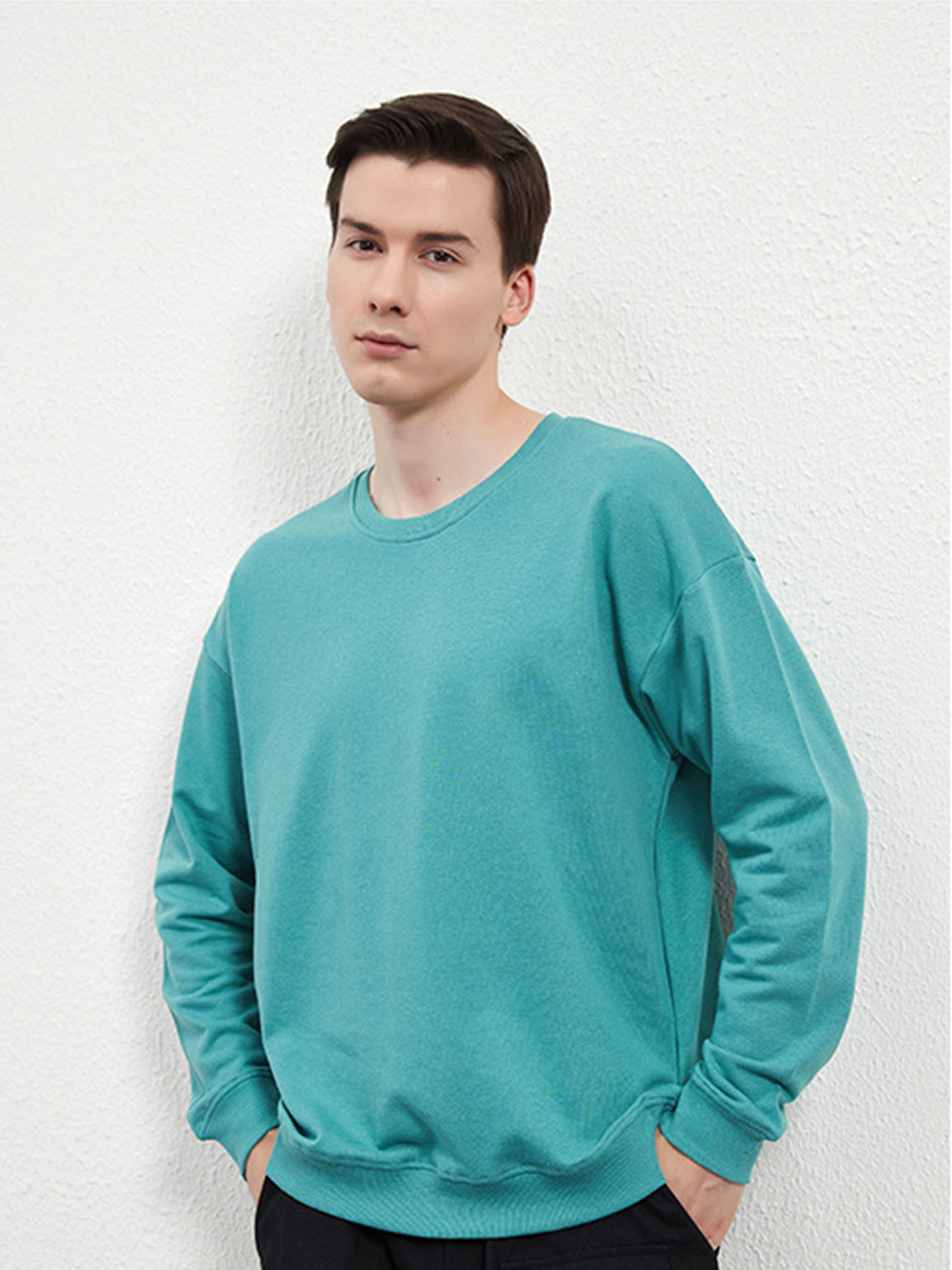 แฟชั่นสตรีขนาดบวก hoodies ผู้ชายและเสื้อว่างเปล่ารอบคอขนาดใหญ่ที่กำหนดเอง H oodies U nisex