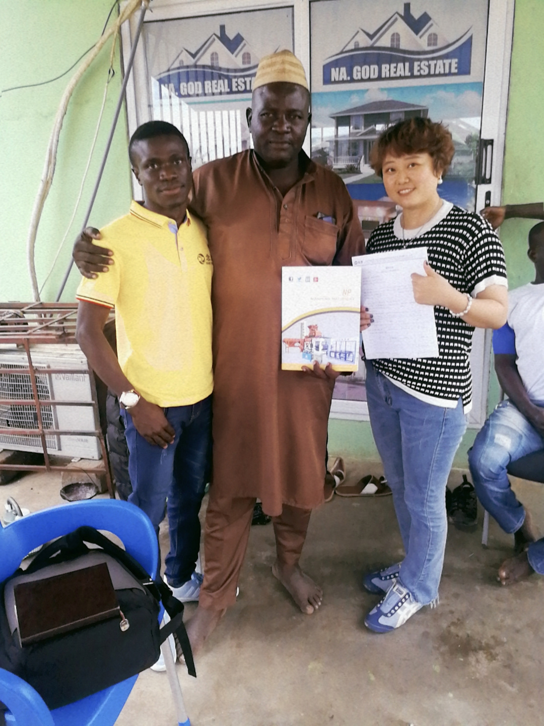 Afrikanische Ghana Kunden seite