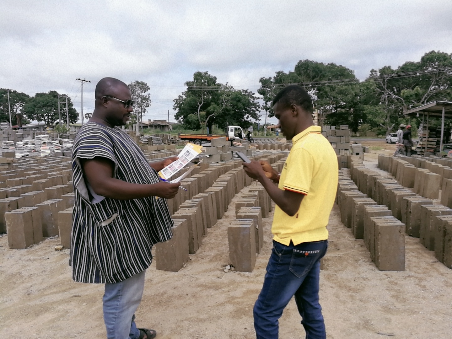Afrikanische Ghana Kunden seite