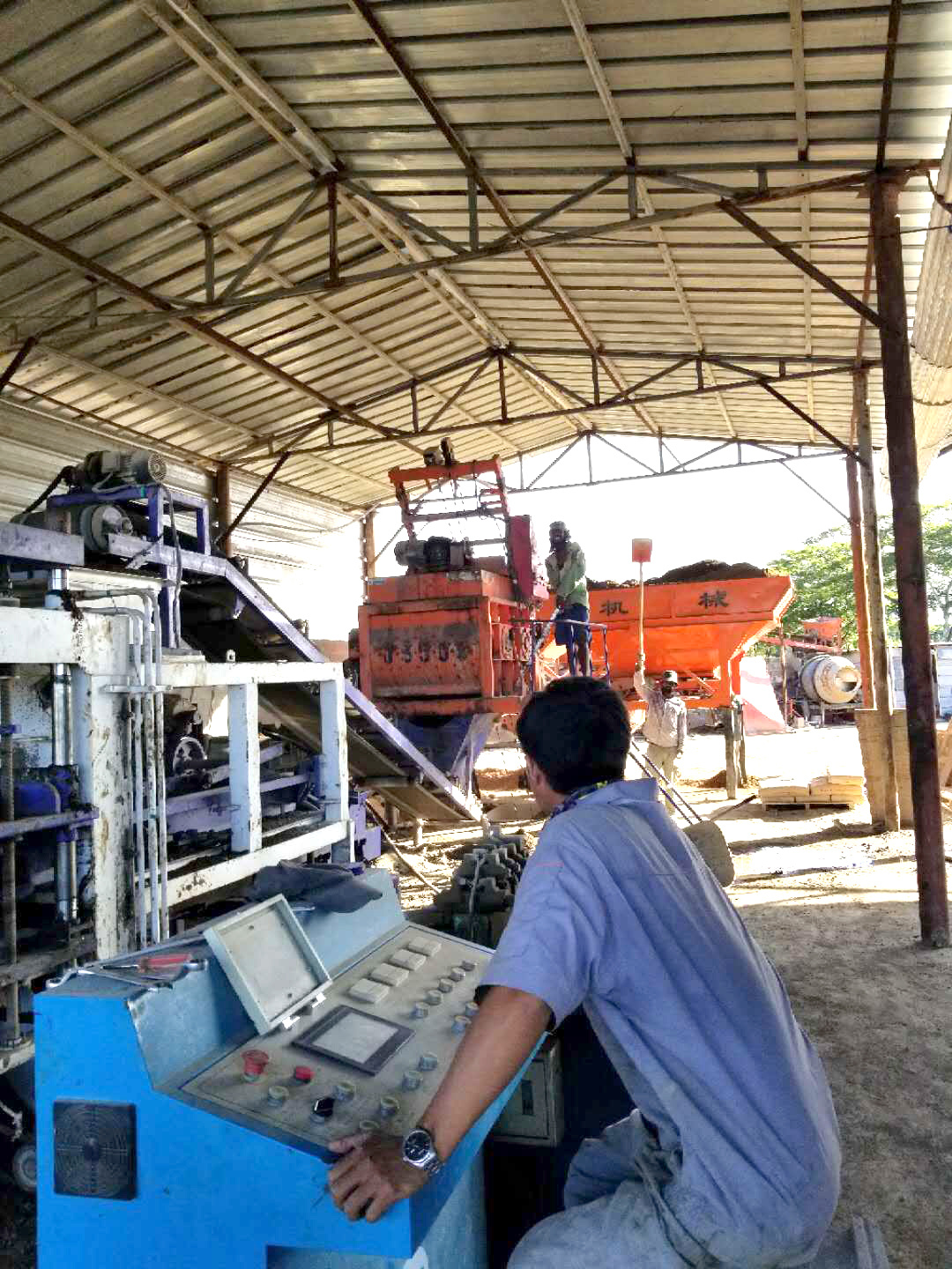 Fiji's customer brick factory