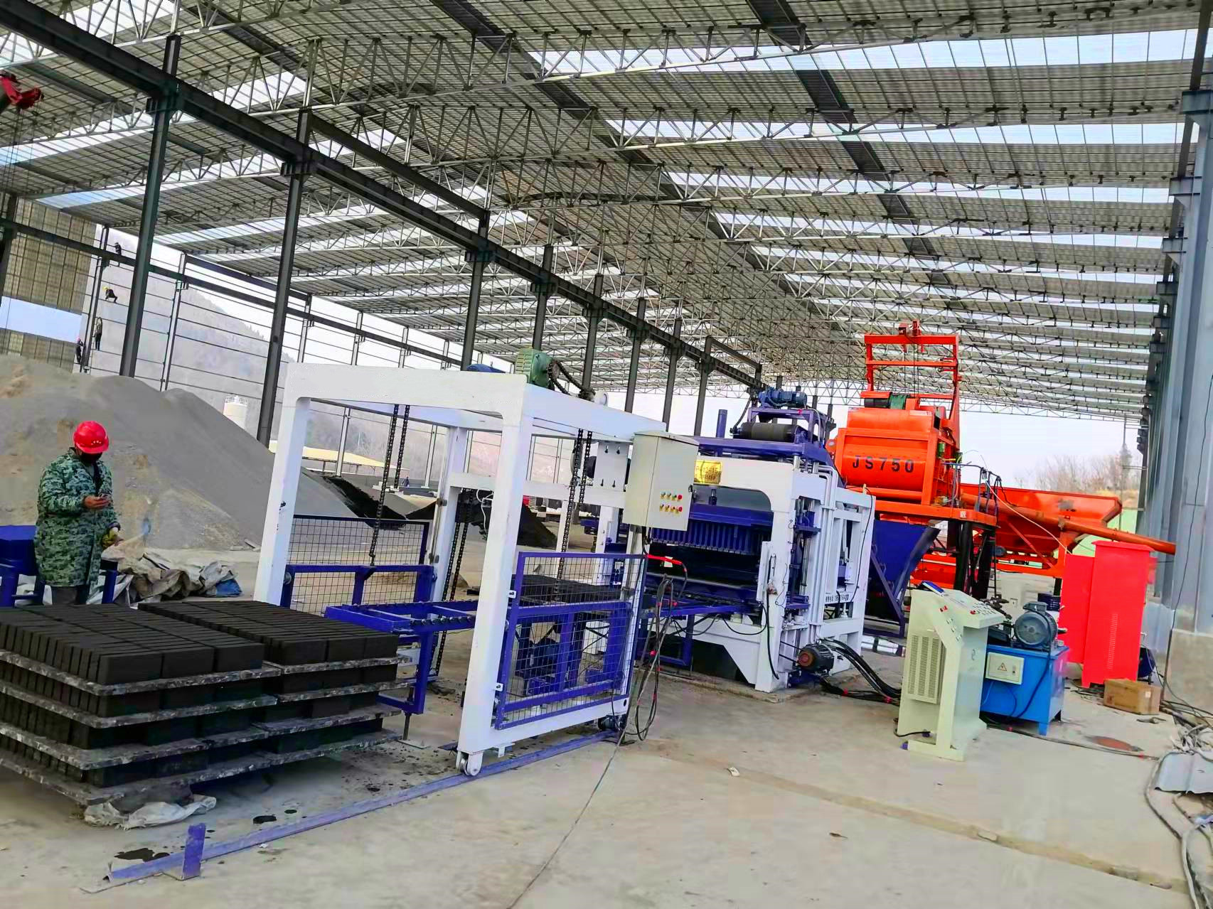 Highlights of Nianpeng brick making machine at the Canton Fair