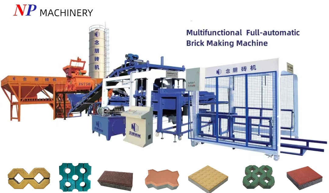 NP QT12-15A Concrete Products Making Machine