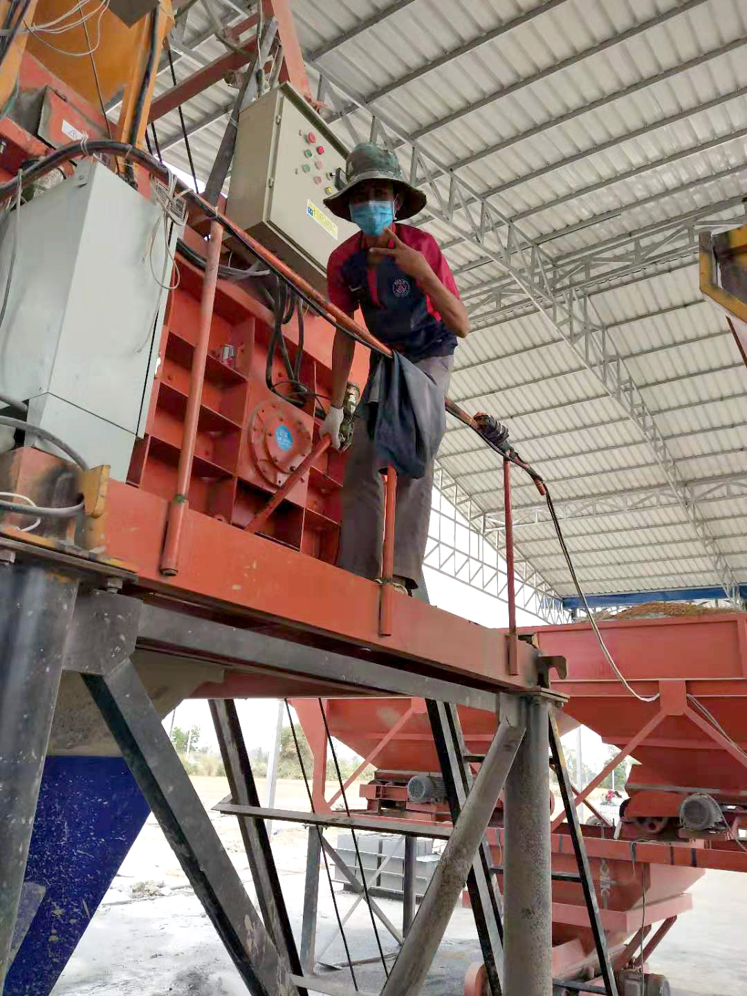 Sitio de producción de clientes camboyanos