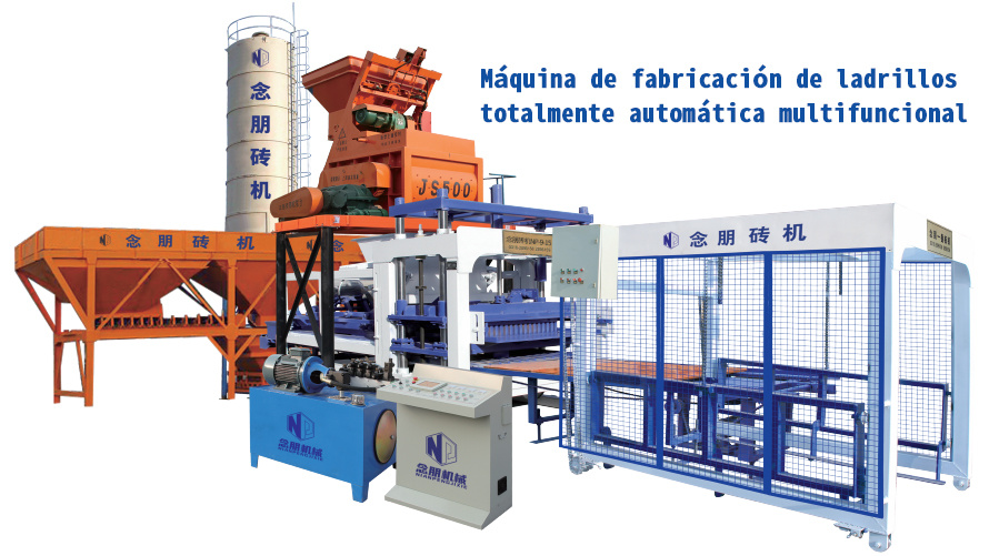 Bloque de QT9-15A NP que hace la máquina