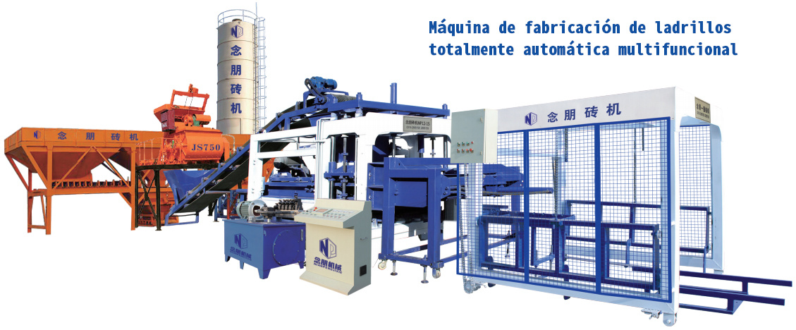 Bloque de QT12-15A NP que hace la máquina