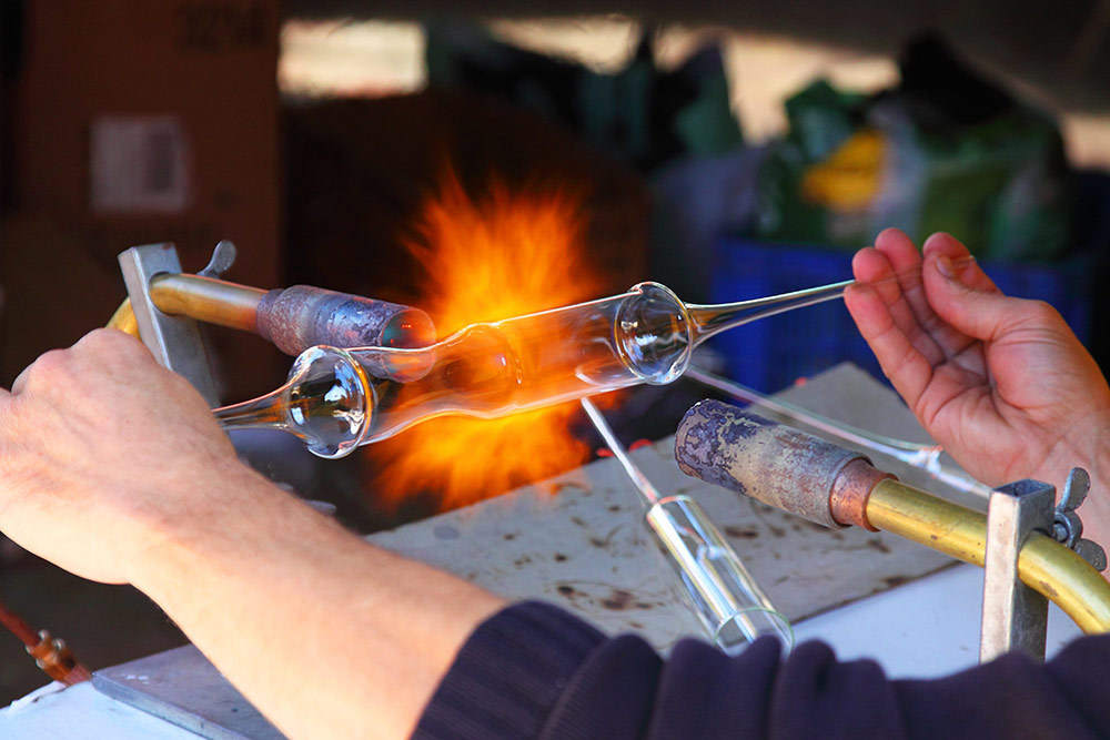 glass blowing