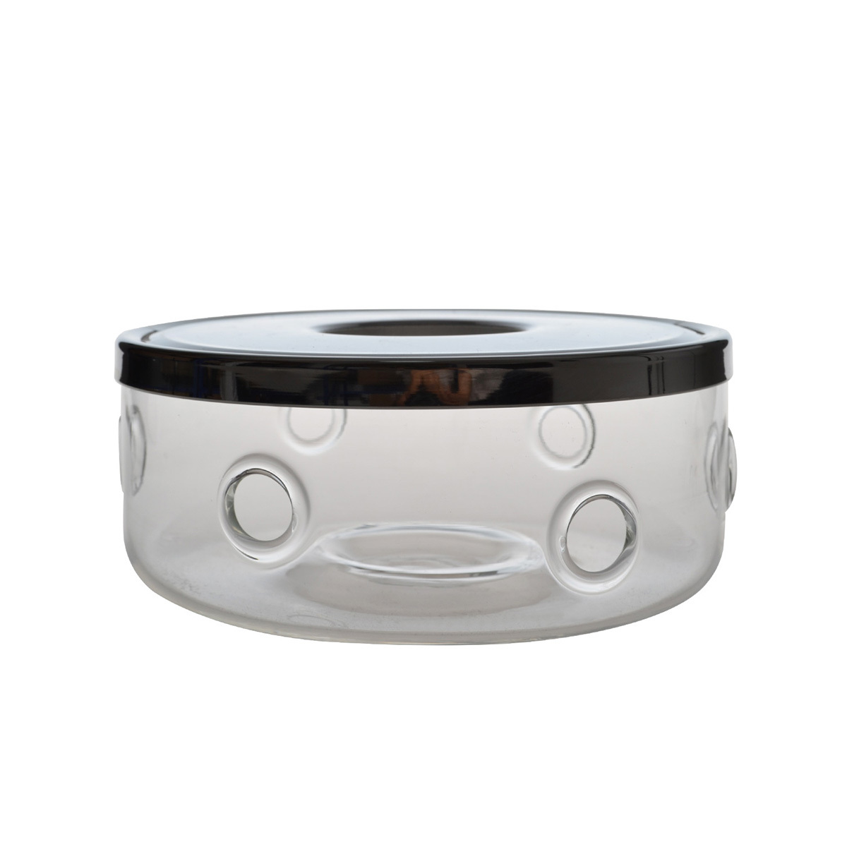 Borosilicate glass tea warmer