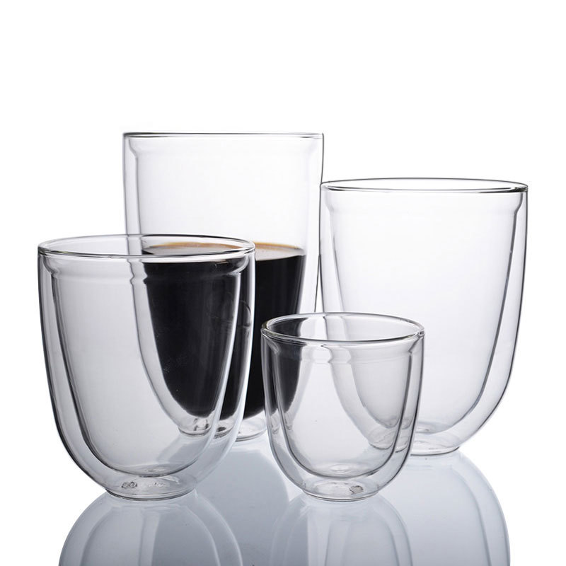 Double wall glass  cups