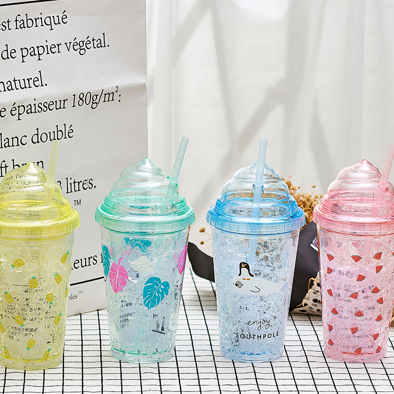 Double Arch Cover Gel Ice Cup
